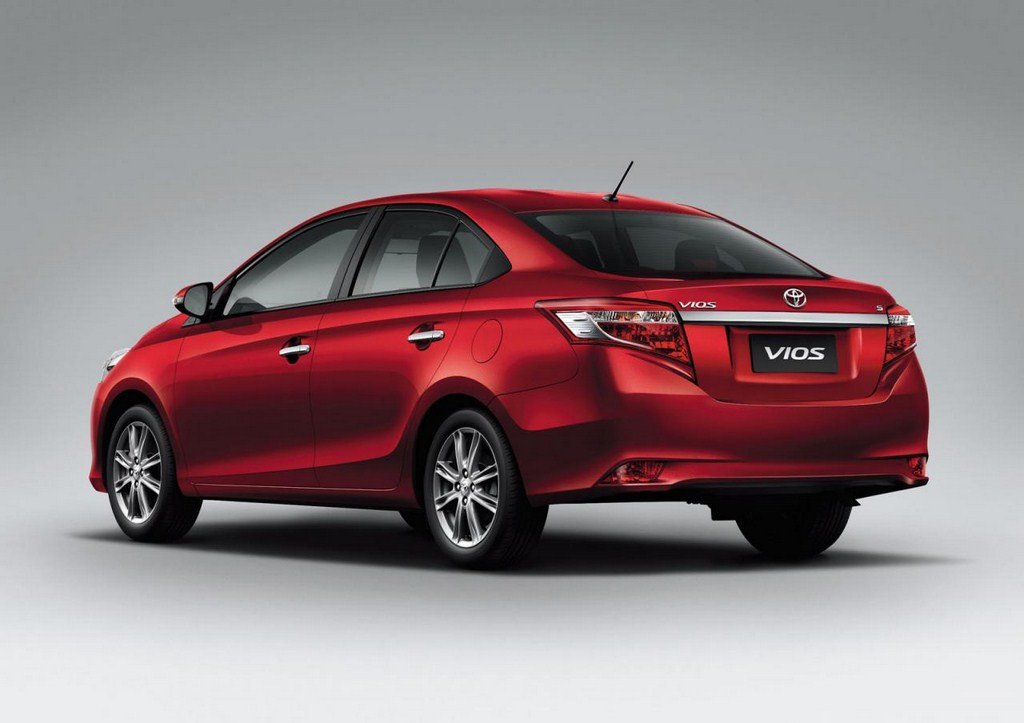 2013 Toyota Vios Rear