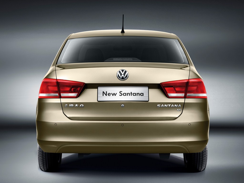 2013 Volkswagen Santana Rear