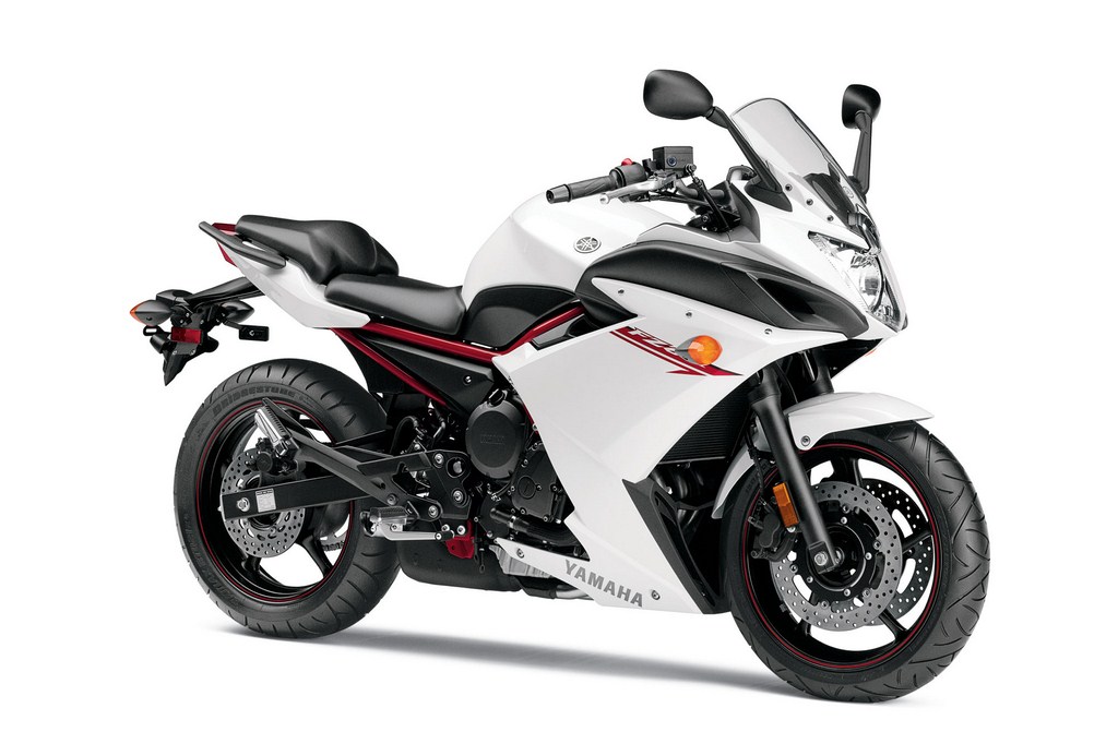 2013 Yamaha FZ6R Front White