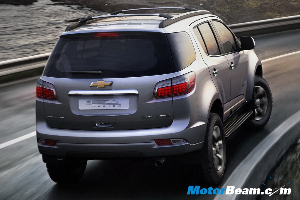 2013 Chevrolet Trailblazer back