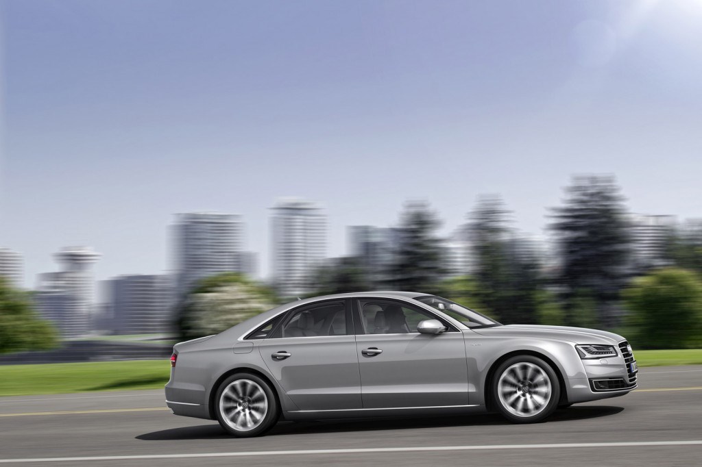 2014 Audi A8 Facelift Side