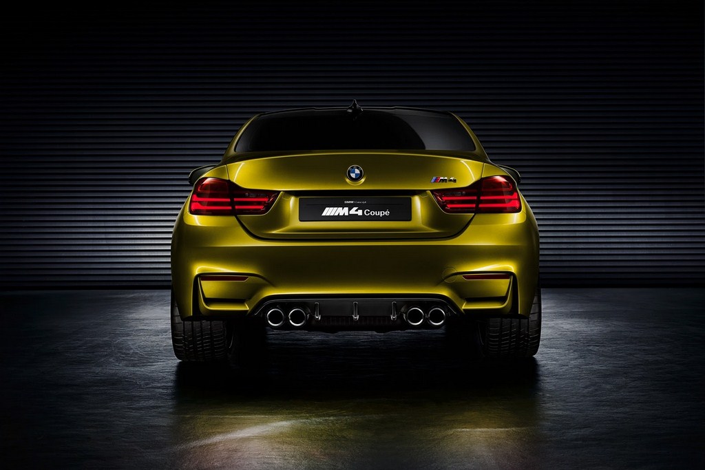 2014 BMW M4 Coupe Concept Rear