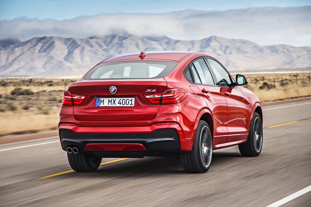 2014 BMW X4 Rear Profile