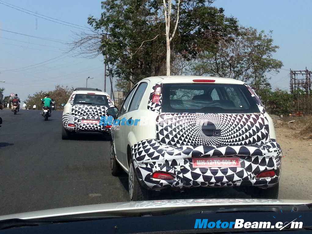 2014 Fiat Punto Facelift Spotted