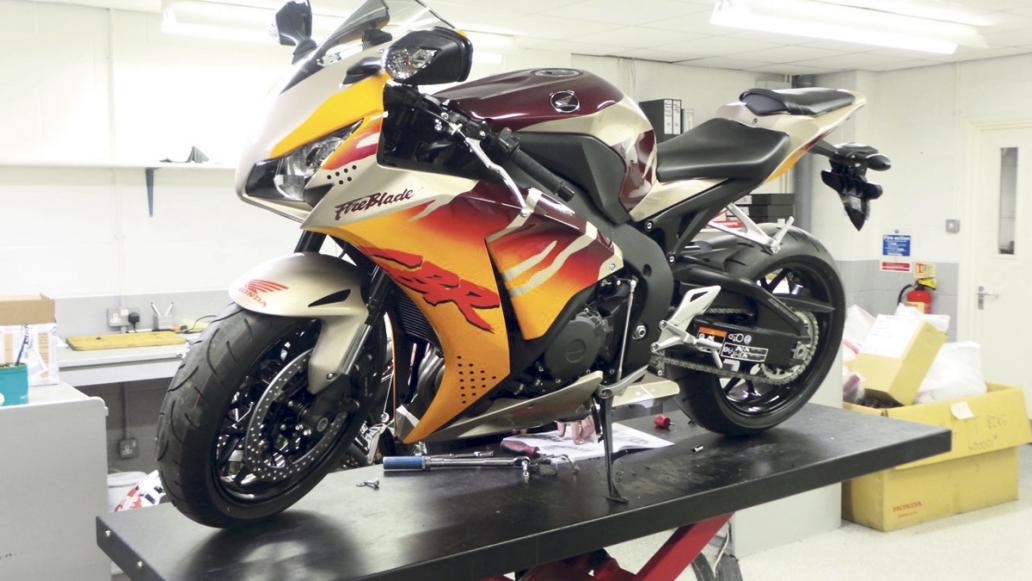 2014 Honda Fireblade UrbanTiger Color