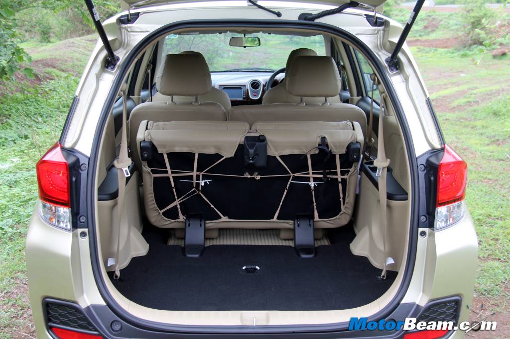 2014 Honda Mobilio Boot Review