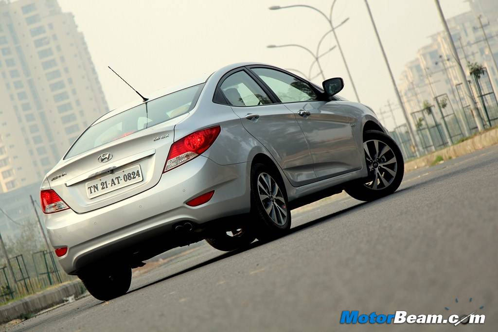 2014 Hyundai Verna Rear