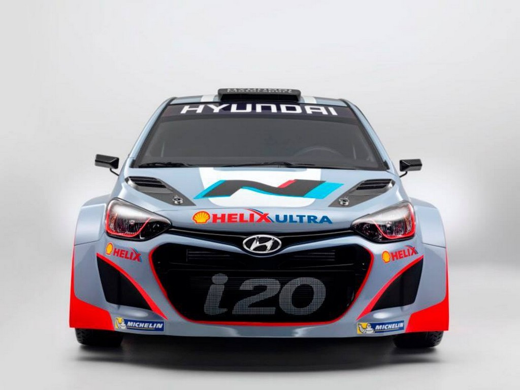 2014 Hyundai i20 WRC Front