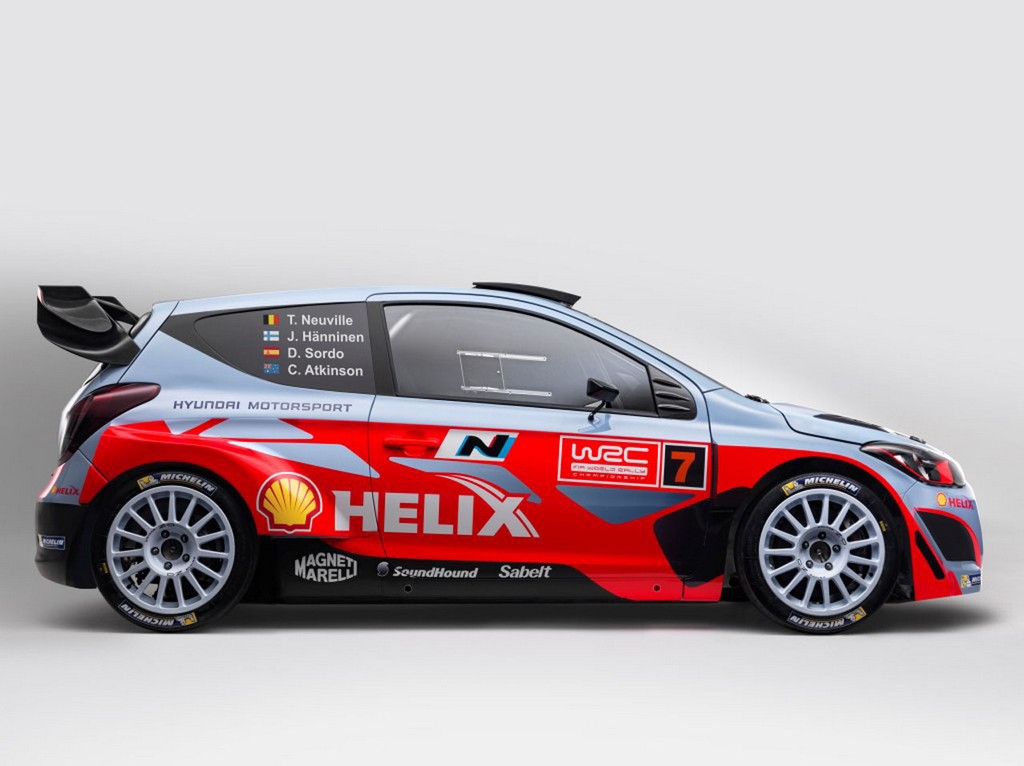 2014 Hyundai i20 WRC Side