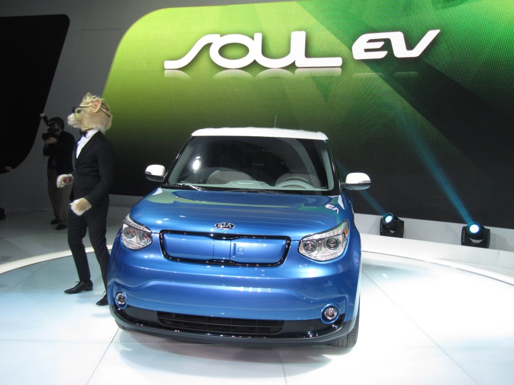 2014 Kia Soul EV Front