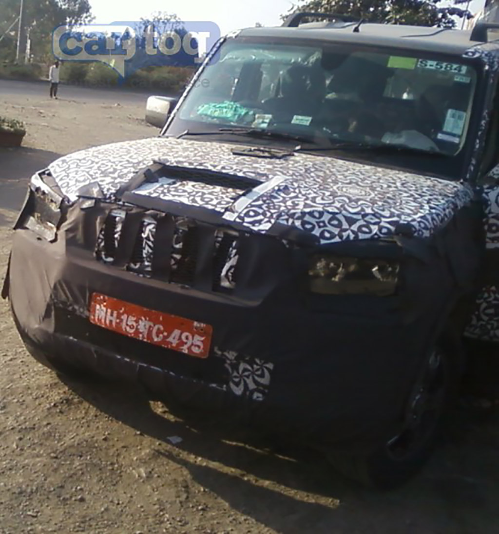 2014 Mahindra Scorpio Facelift Pune Front