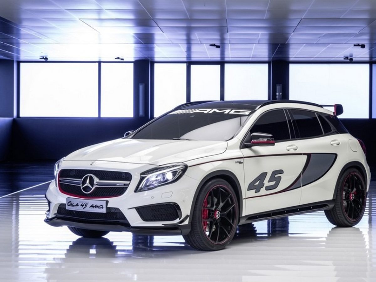Mercedes Debuts Gla 45 Amg Concept Crossover
