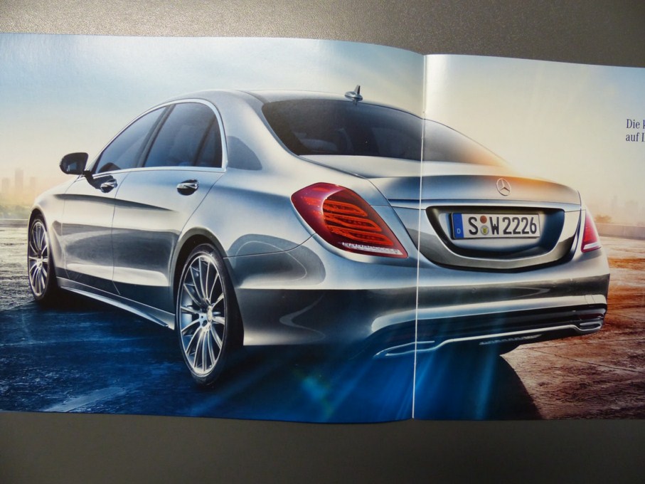2014 Mercedes-Benz S-Class Brochure Rear