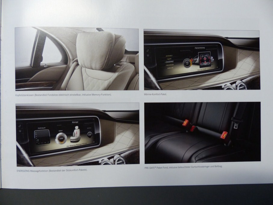 2014 Mercedes-Benz S-Class Brochure Front