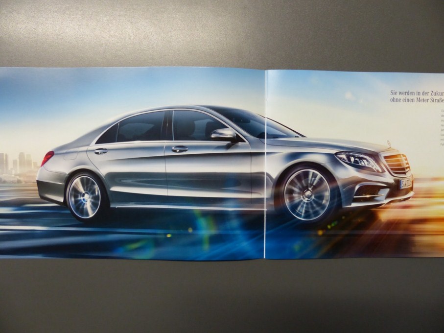 2014 Mercedes-Benz S-Class Brochure Side