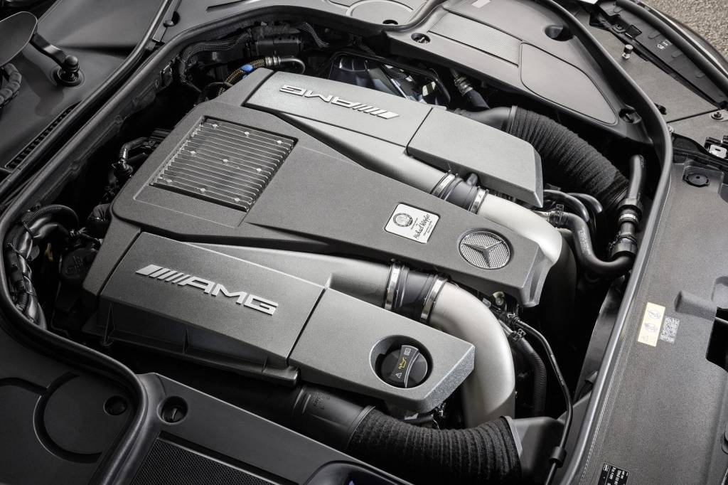 2014 Mercedes S63 AMG Engine