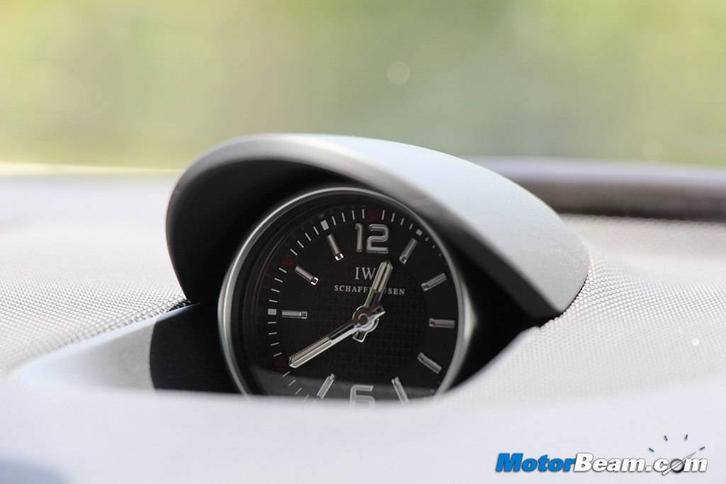 2014 Mercedes SLK 55 AMG Clock