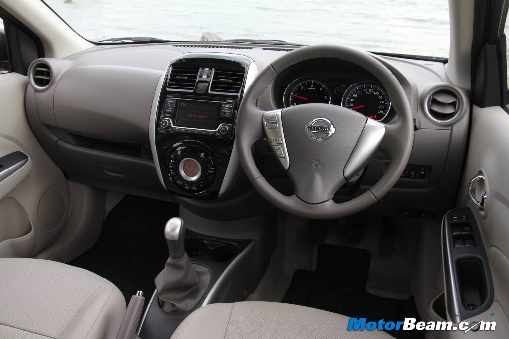 2014 Nissan Sunny Facelift Dashboard