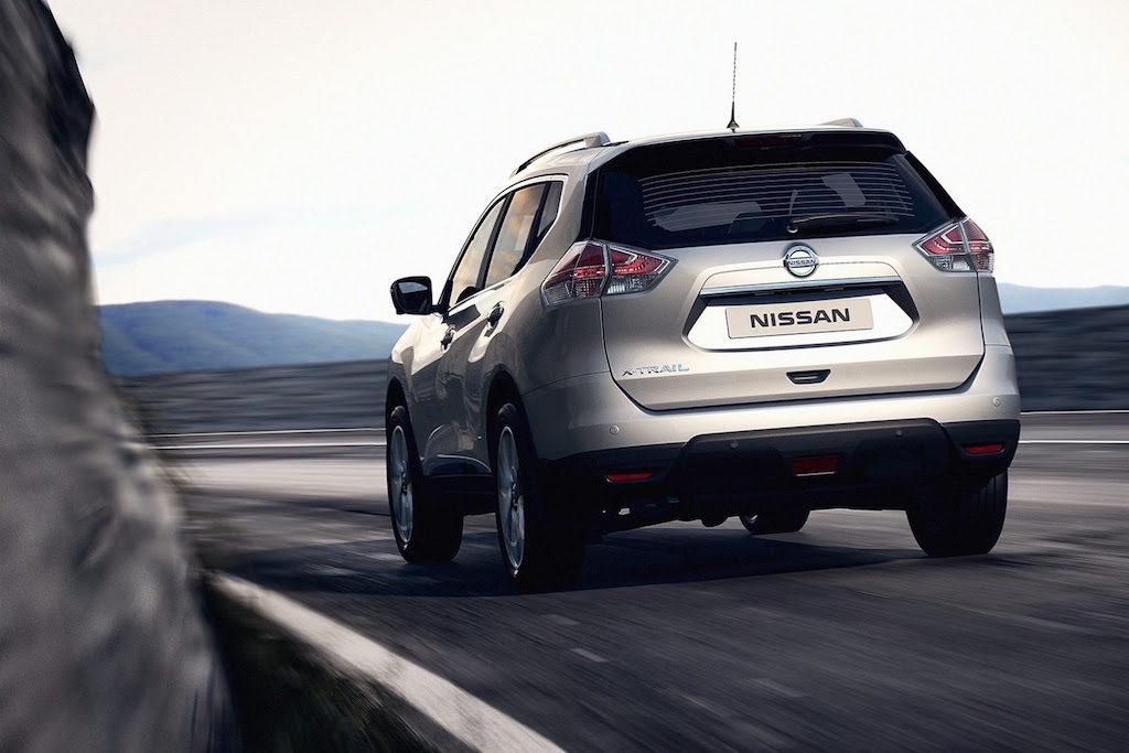 2014 Nissan X-Trail Rear