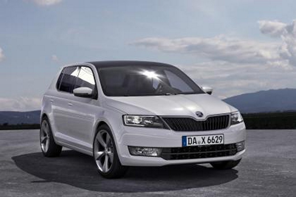 2014 Skoda Fabia Front