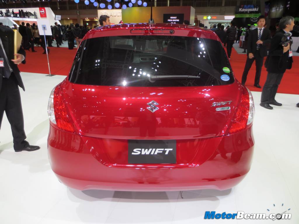 2014 Suzuki Swift DJE Rear