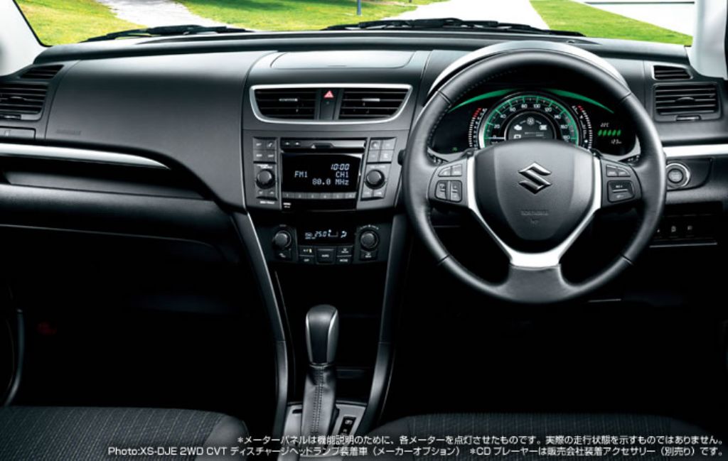 2014 Suzuki Swift Interior
