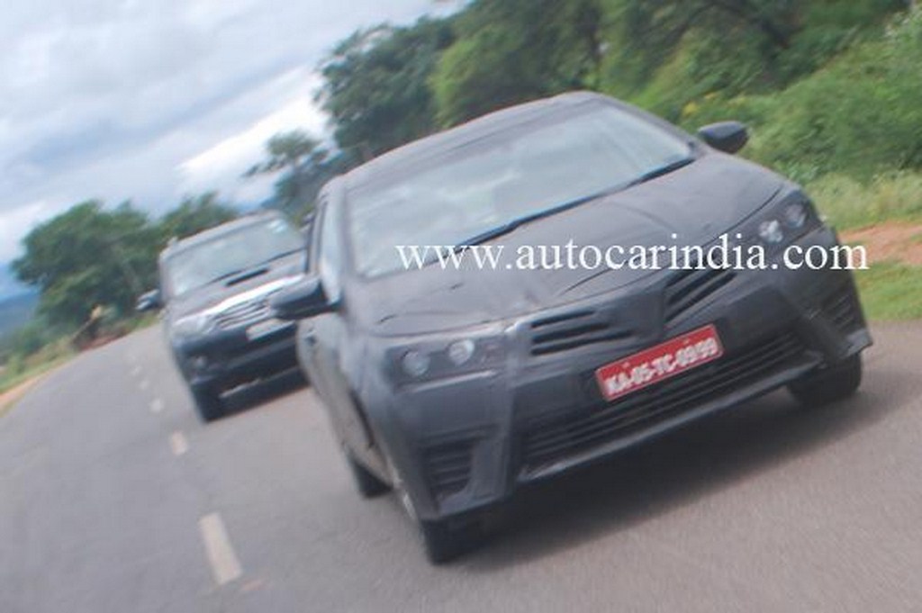 2014 Toyota Corolla Spied Front
