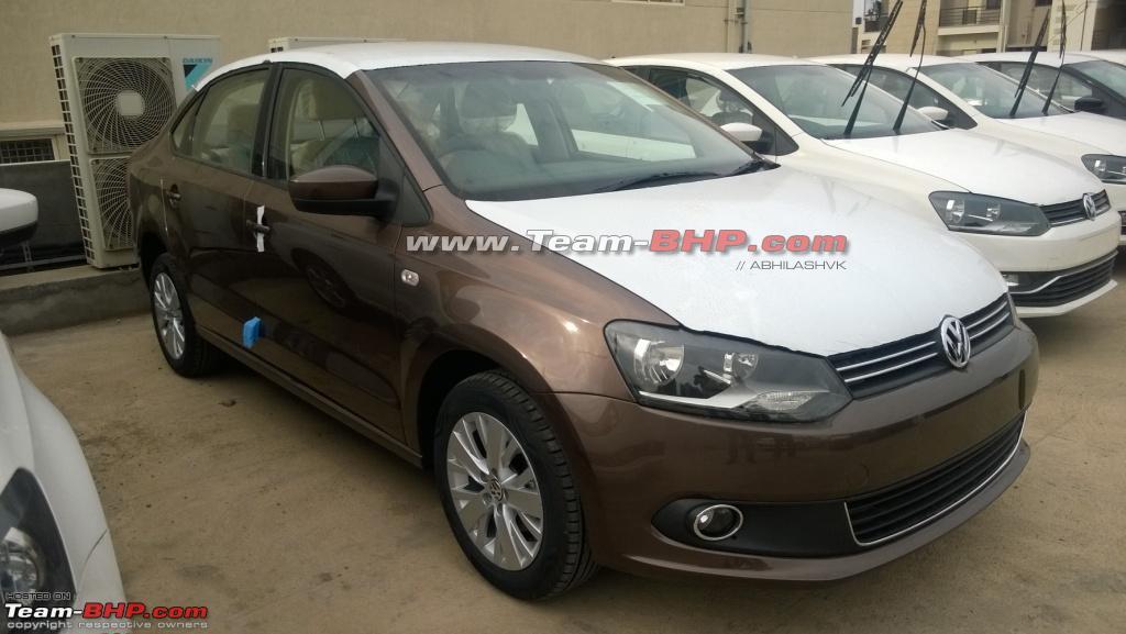 2014 Volkswagen Vento TDI DSG Spy Shot