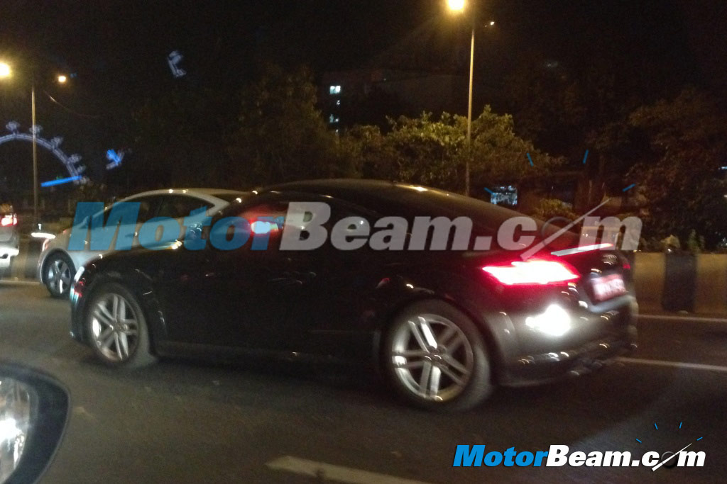 2015 Audi TT Spy Shot Mumbai Side