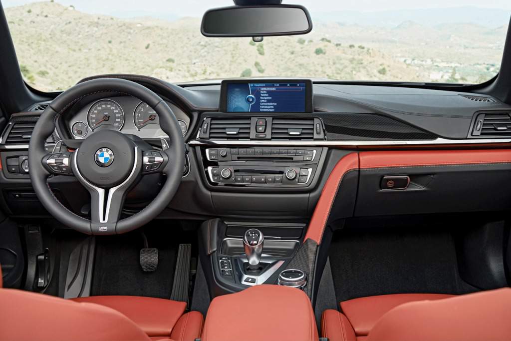 2015 BMW M4 Convertible Dashboard