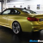 2015 BMW M4 Launch Rear Profile