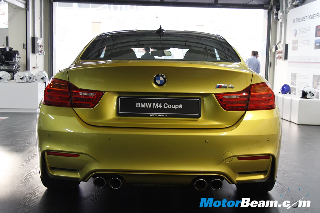 2015 BMW M4 Launch Rear