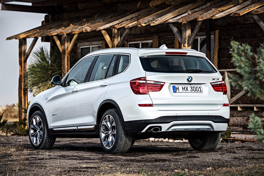 2015 BMW X3 Facelift Rear