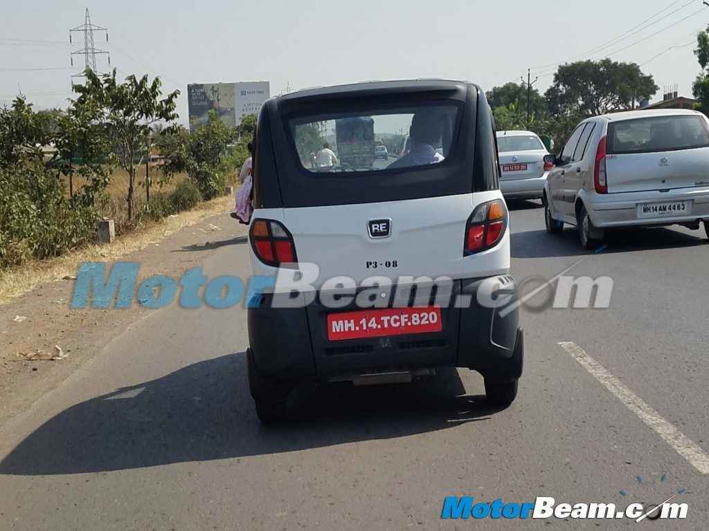 2015 Bajaj RE60 Spied Production Model