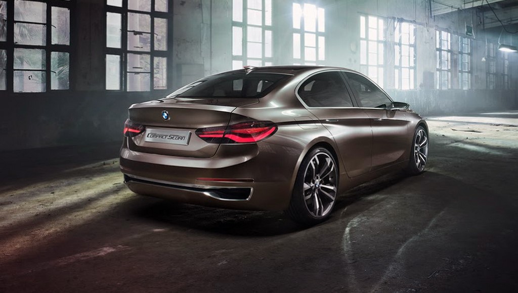 2015 Bmw 1 Series Sedan Concept Rear
