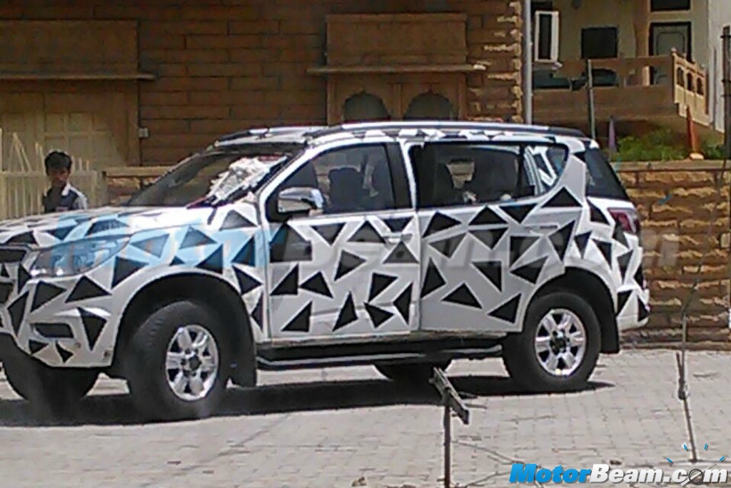 2015 Chevrolet TrailBlazer India Spy Shot