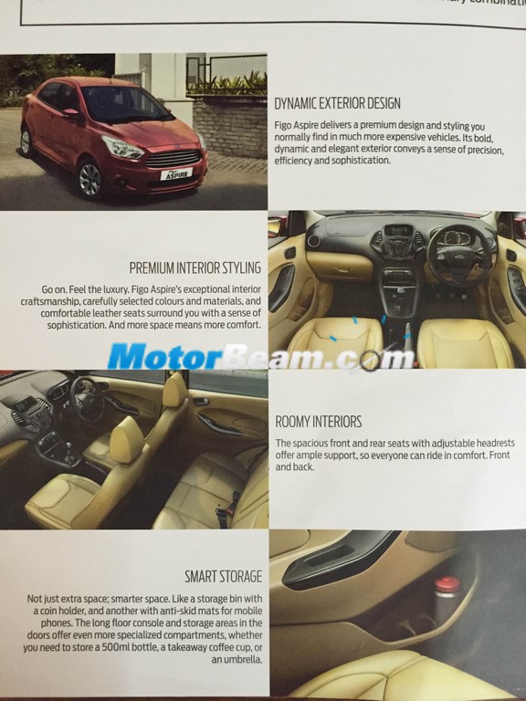 2015 Figo Aspire Brochure