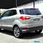 2015 Ford EcoSport Facelift Test Mule No Spare Wheel