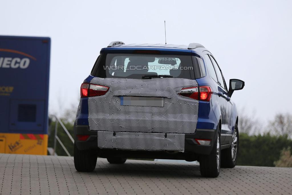 2015 Ford EcoSport Spied Rear