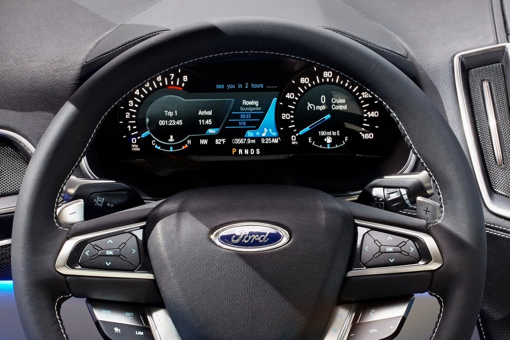 2015 Ford Edge Concept Steering Wheel