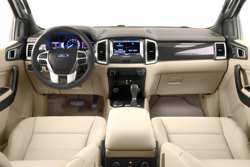 2015 Ford Endeavour Dashboard