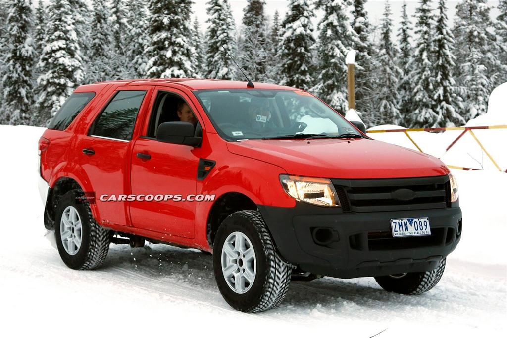 2015 Ford Everest SUV Front