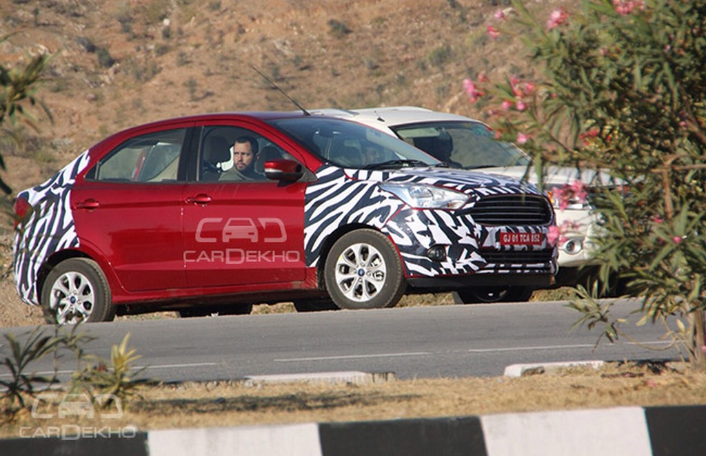 2015 Ford Figo Compact Sedan Spypic 1