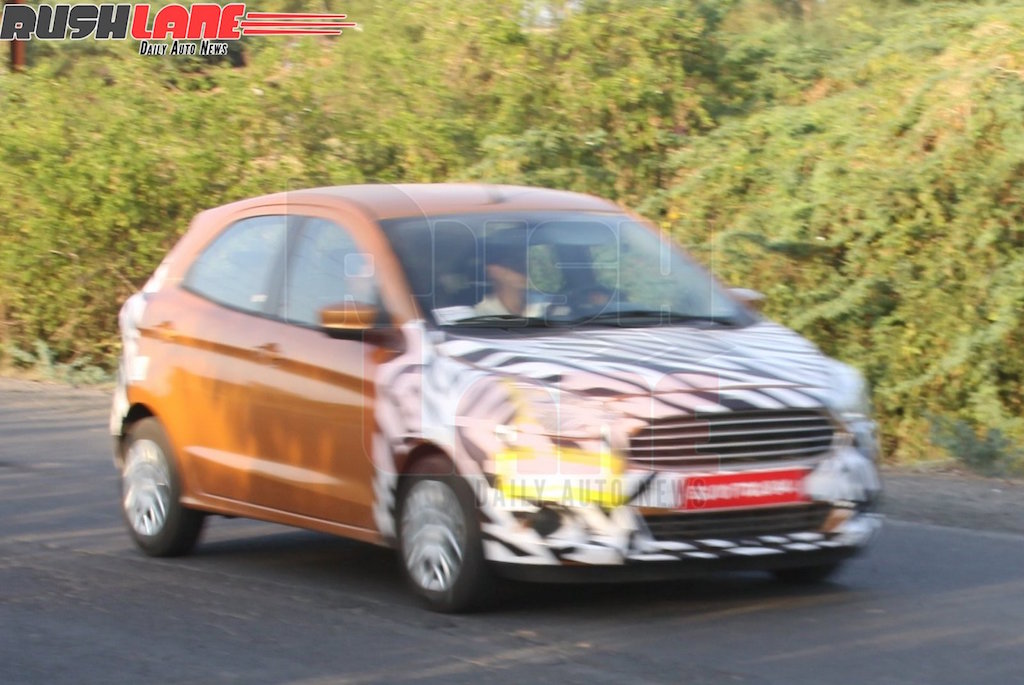 2015 Ford Figo Left Hand Drive Spied