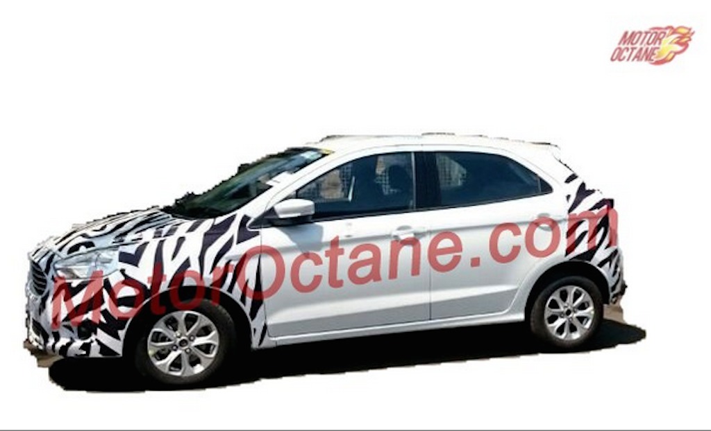 2015 Ford Figo Spied