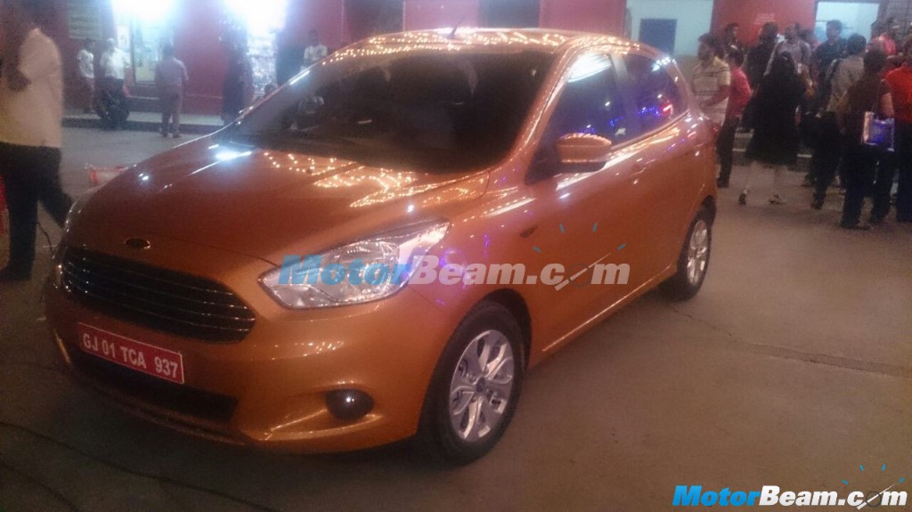 2015 Ford Figo Spotted