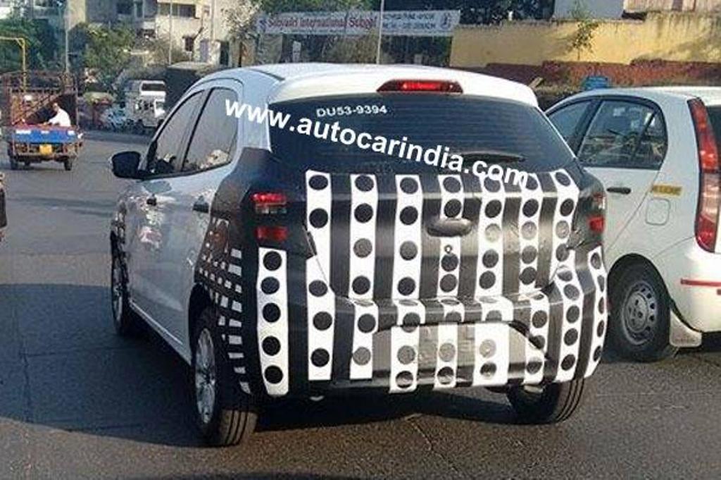 2015 Ford Figo Spy Shot