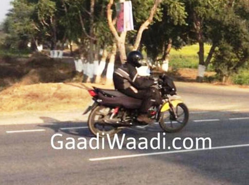 2015 Hero 110cc Commuter Spy Shot