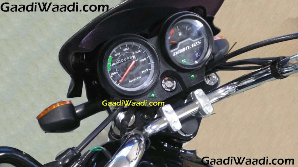 2015 Hero Dawn 125cc Instrument Cluster Leaked