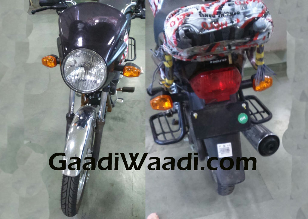 2015 Hero Dawn 125cc Leaked Front